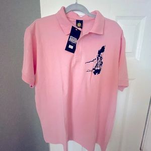 Brand new 100% Pinoy shirt with embroidered Philippine map
